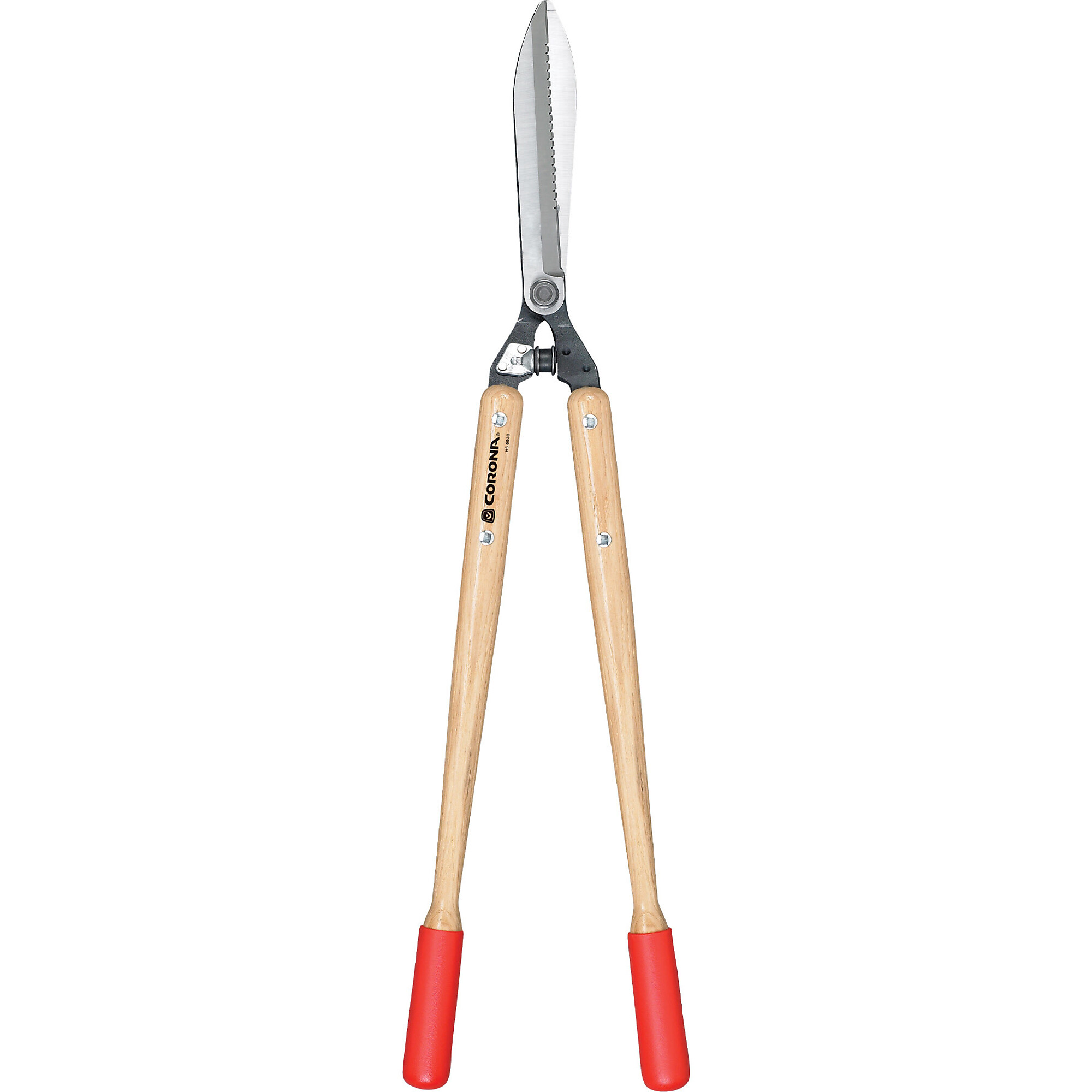 Corona Serrated Blade Hedge Shears — 8.5in. Blades, 20in. Hardwood Handles, Model# HS 6930